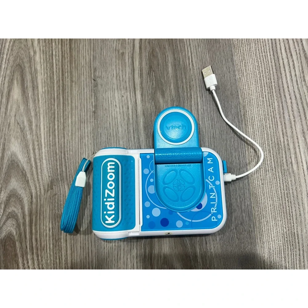 VTech KidiZoom PrintCam‎ Blue Digital Camera and Video Recorder with Printer
